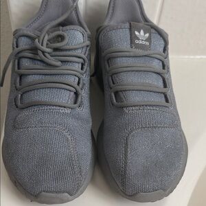 Adidas Charcoal Knit Sneakers